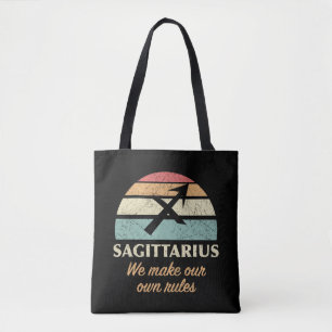 Funny Sagittarius Zodiac Regler Tygkasse