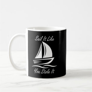 Funny Sailing Slogans Kaffemugg
