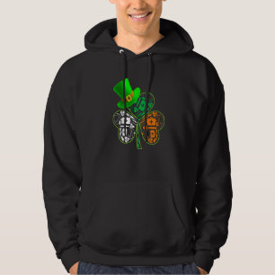 Funny Saint patrick S Day Doktor Shamrock Hat Iris Hoodie