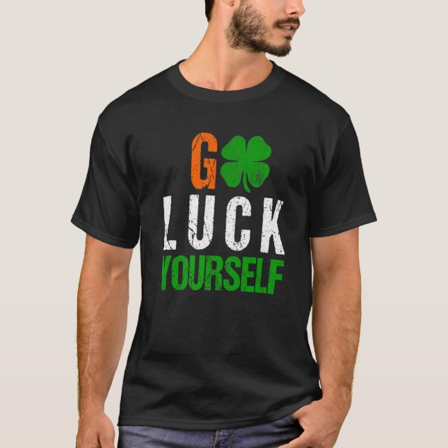 Funny Saint patrick's day för Vuxnor Manar Kvinnor T Shirt (Framsida)