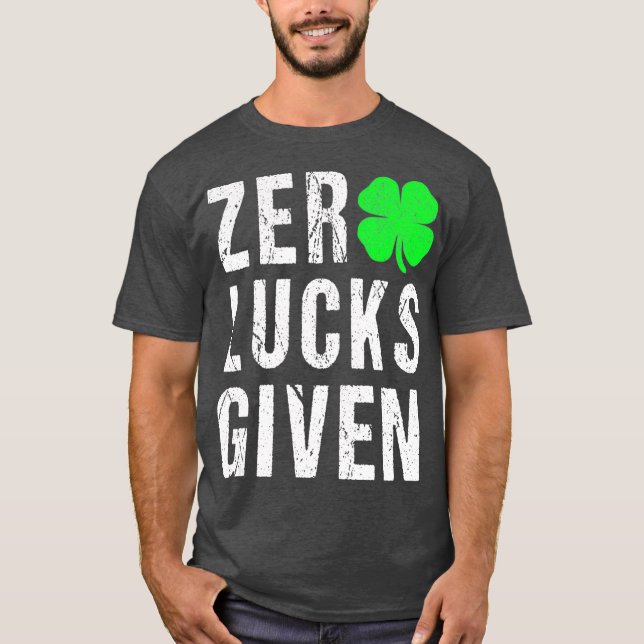 Funny Saint Patricks Day Shamrock Irish Tee (Framsida)