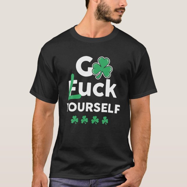 Funny Saint patrick's day St patty's day T Shirt (Framsida)