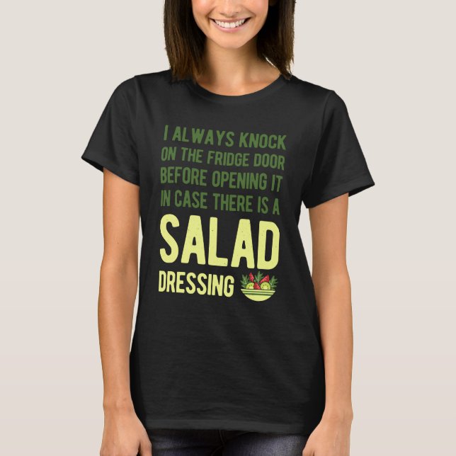Funny Salad T Shirt (Framsida)