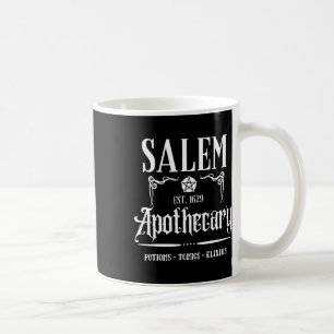 Funny Salem Witch Machusetts Apothecary Halloween Kaffemugg