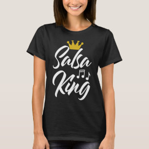 Funny Salsa Dance Tee Shirts Women Salsa Kung