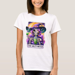 Funny Salty Witch Tarot T Shirt