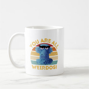 Funny Sam Eagle Du är alla Weirdos Gift Mugg