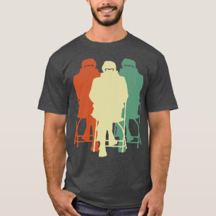 Funny Sanders Mittens Meme Silhouette T Shirt