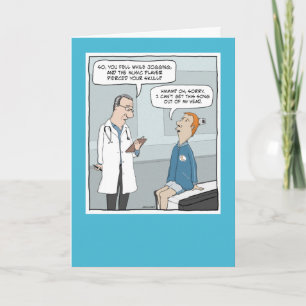 Funny Sång i min huvudfödelsedag Kort