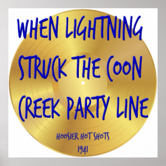 Funny Sång Titles Old school Classic Redhalsmusik Poster