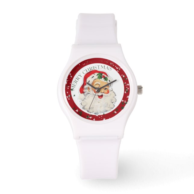 Funny Santa 2 ~ Wrist Watch Armbandsur (Framsida)