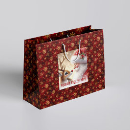 Funny Santa and Rudolph Kids Christmas Holiday 