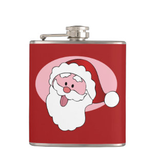 Funny Santa anpassningsbar-kolv Fickplunta
