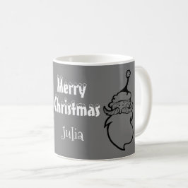 Funny Santa Cookies Whimsical Magic Snö Julafton Kaffemugg