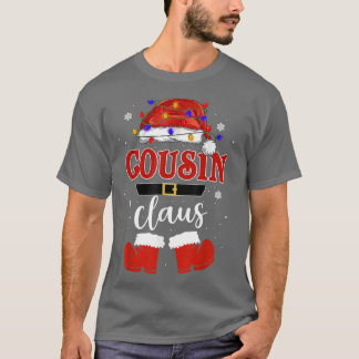 Funny Santa Cousin Claus julmatchningsfamilj T Shirt
