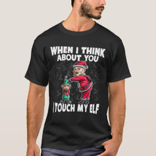 Funny Santa Elf Chistmas Gag Gift Ugly Elves Chris T Shirt