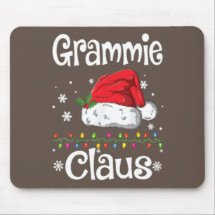 Funny Santa Grammie Claus julmatchning Famil Musmatta