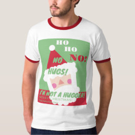 Funny Santa No Hugs Ugly Sweater T Shirt