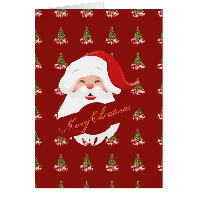 Funny Santa - Notecard OBS Kort (Framsidan)
