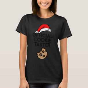 Funny Santa Officiell Cookie Taster Family Christm T Shirt