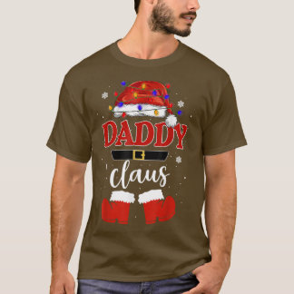 Funny Santa Pappa Claus Julmatchningsfamilj T Shirt