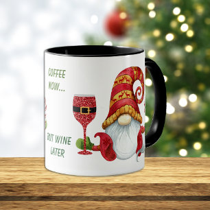 Funny Santa Party Gnome Mugg