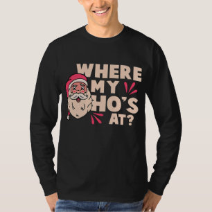 Funny Santa Pun-Helgdag T Shirt