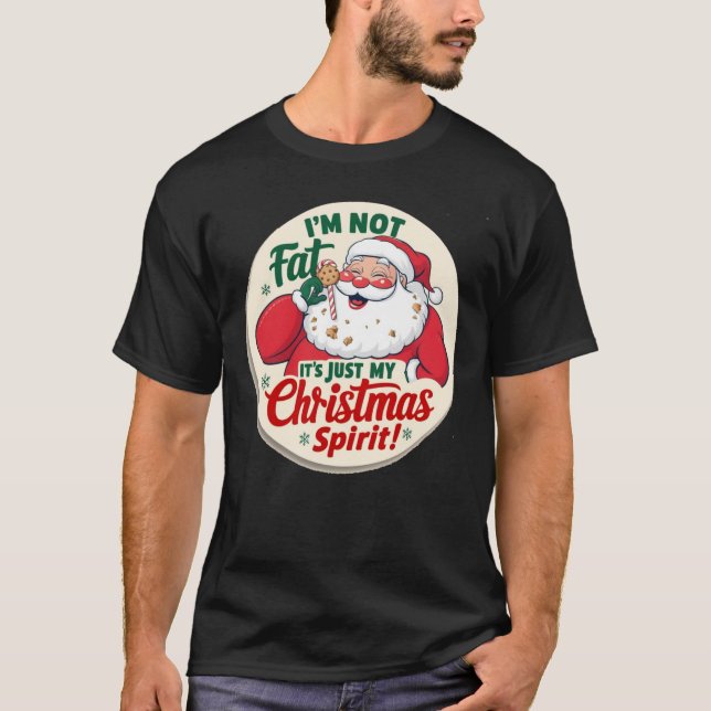 Funny Santa T Shirt (Framsida)