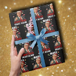 Funny Santa Trump | Gör julen Underbar igen Presentpapper<br><div class="desc">Lustigt jultomtrump Gör julen Underbar igen och slå Pappert</div>