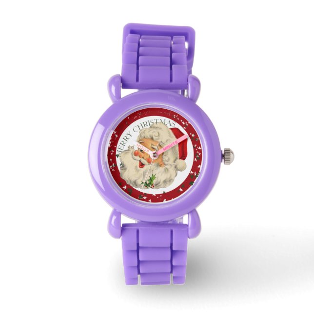 Funny Santa ~ Wrist Watch Armbandsur (Framsida)