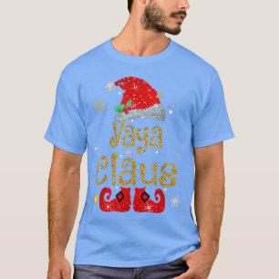 Funny Santa Yaya Claus julmatchningsfamilj T Shirt