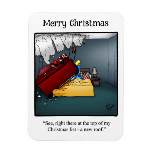 Funny Santa's Tak Gift Humor Magnet Gift