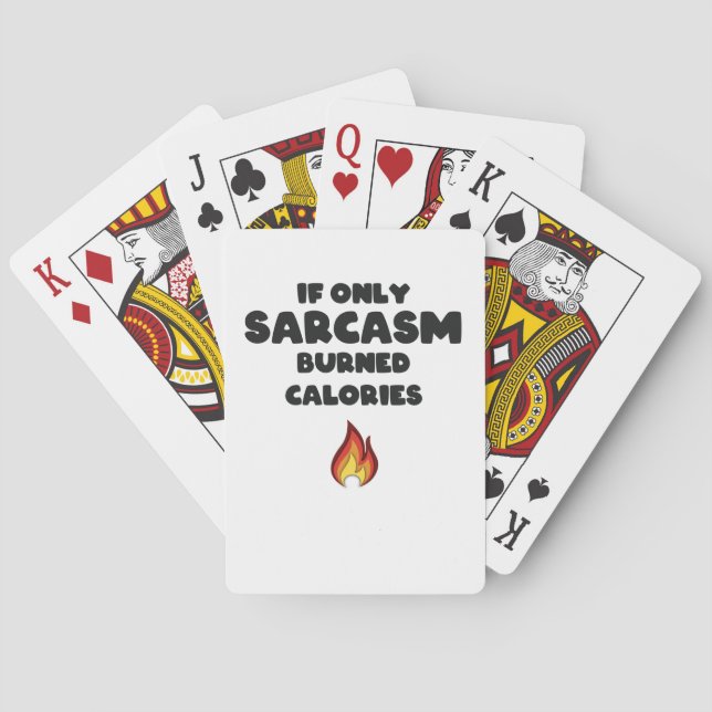 Funny Sarcasm Citat Tonåring Kvinnor Manar Sarkast Casinokort (Baksidan)