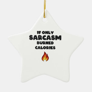 Funny Sarcasm Citat Tonåring Kvinnor Manar Sarkast Julgransprydnad Keramik