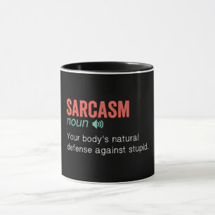 Funny Sarcasm-definition Mugg