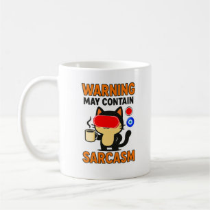 Funny Sarcasm Kaffemugg