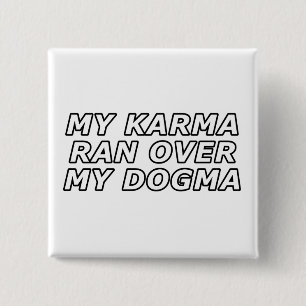 Funny Sarcastic Andlig Quote Gag Gift Knapp