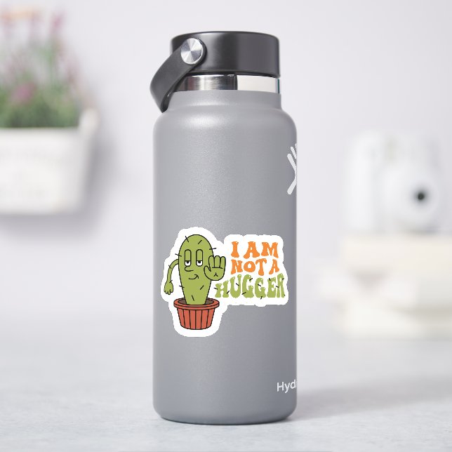 Funny Sarcastic Cactus Klistermärken (HydroFlask)