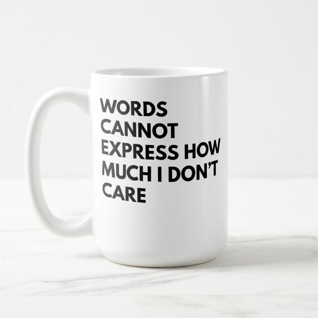 Funny Sarcastic Coffee Mug for Office Workers Kaffemugg (Vänster)