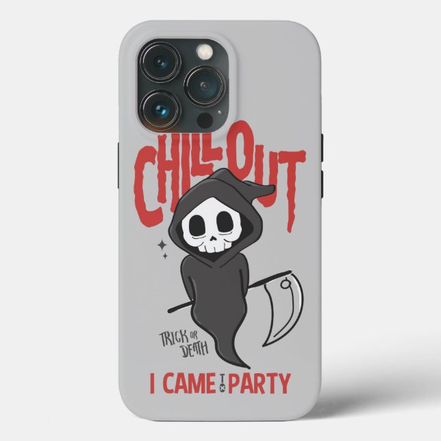 Funny Sarcastic Grim Reaper Halloween fest (Baksida )