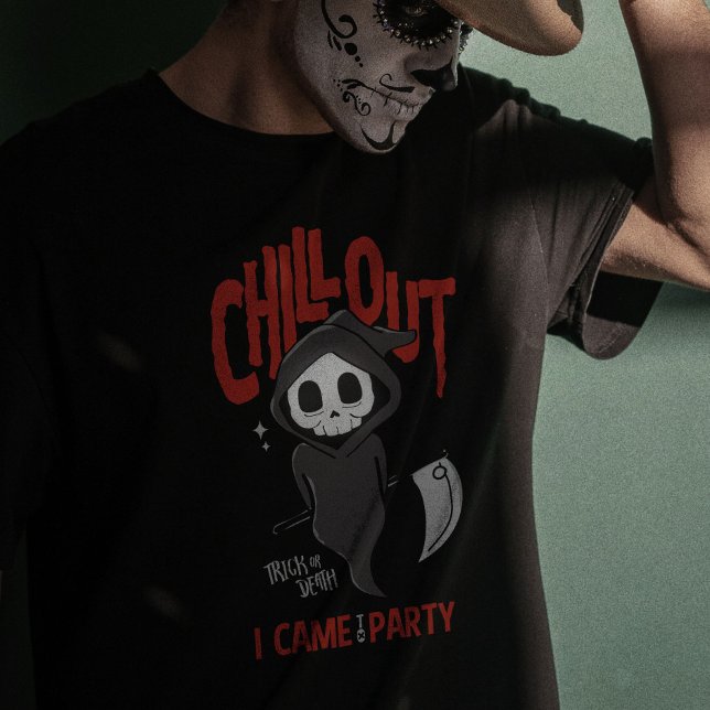 Funny Sarcastic GrimReaper Halloween fest Costume T Shirt (Funny Sarcastic GrimReaper Halloween Party Costume T-Shirt)