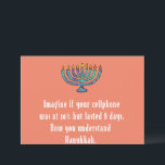 Funny Sarcastic Hanukkah Chanukah Cellphone Quote Inbjudningar<br><div class="desc">Funny Sarcastic Hanukkah Chanukah Cellphone Quote</div>