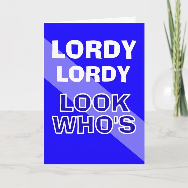 Funny   sarcastic happy Birthday wish Kort (Framsida)