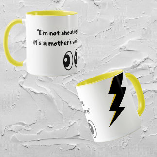 Funny Sarcastic Mamma Voice Mugg