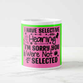 Funny Sarcastic Mugg for Home and Office Använda Jumbo Mugg