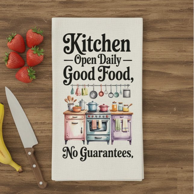 Funny Sarcastic Quote Kitchen Towel Kökshandduk (Skapare uppladdad)
