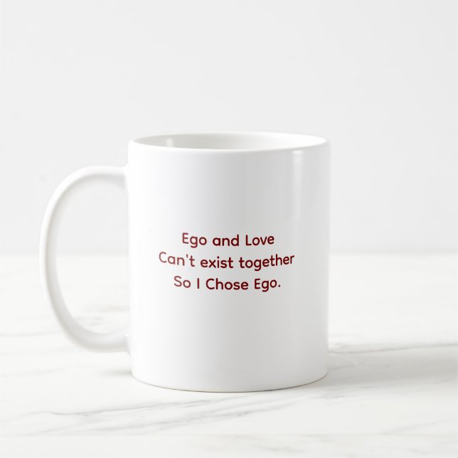 Funny Sarcastic Quotes Customized Your Own Tea Kaffemugg (Vänster)