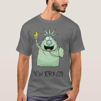 Funny Sarcastic USA New York Frihetsgudinnan Car T Shirt