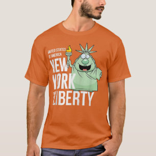 Funny Sarcastic USA New York Frihetsgudinnan Car T Shirt