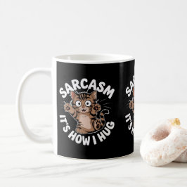 Funny Sarkastic Kattunge Owners Cat Mammor & Pappo Kaffemugg